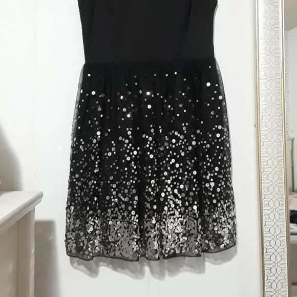 Emerald Sundae Black Sleeveless Dress Size 9 - Picture 6 of 8